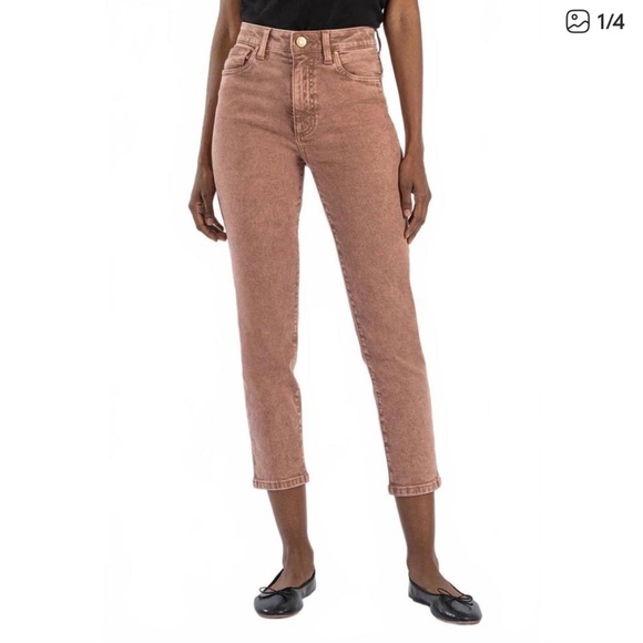 KUT from the KLOTH Reece High Rise Ankle Straight Leg Jeans - size 31 - Picture 1 of 2